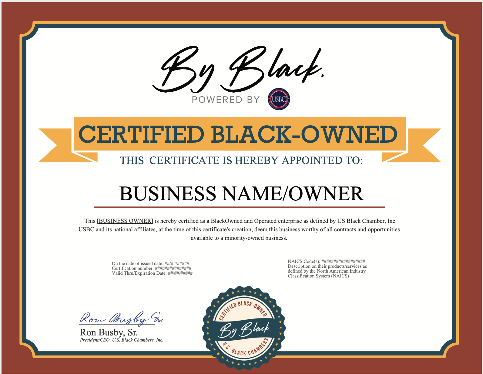 ByBlack us Black Owned Business Certification